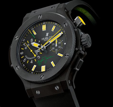 hublot big bang senna|Hublot Big Bang Ayrton Senna Foudroyante Luxury Watch Review.